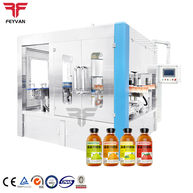 M&aacute;quina etiquetadora autom&aacute;tica de botellas envolventes