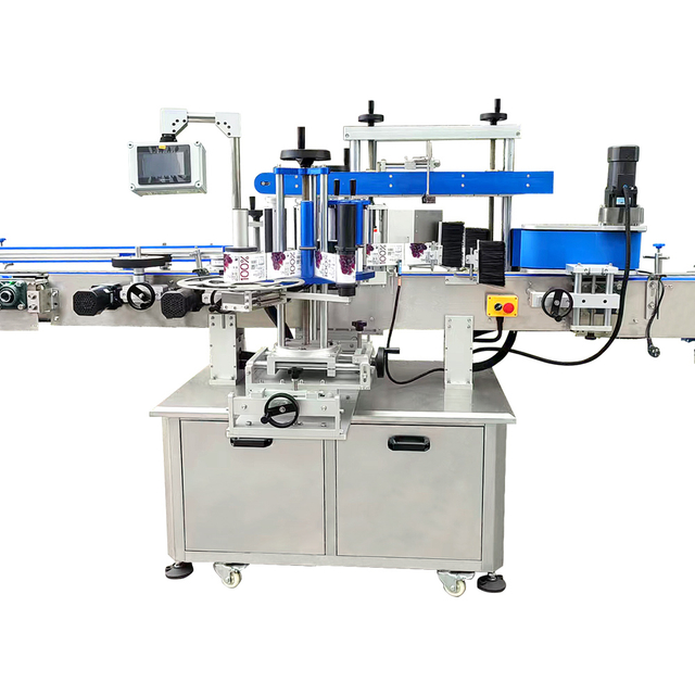etiquetadora autom&aacute;tica de botellas planas